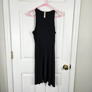 Athleta Santorini Thera Casual Tank Dress Size XS Stretch Comfort 531173 Black